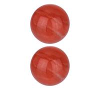 QUARKZMAN 2 Pcs Boules Sphériques En Pierre Précieuse, 30mm Mini Sphère En Quartz Naturel Poli Boule En Cristal Sculptée À La Main Pierres Cristal Cadeau Pour Décoration De Jardin Cuisine