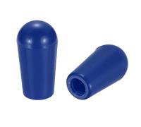 QUARKZMAN 2 Pcs Bouton De Commutateur Pour Guitare Electrique, Filetage 8/32", Capuchon De Commutateur 5-Way 3-Way, Pieces De Remplacement Durables Pour Guitare Electrique Import Style, Bleu
