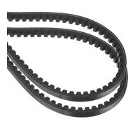 QUARKZMAN 2 Pcs BX74 Courroie Trapézoïdale EPDM, Courroie Industrielle Crantée À Bords Bruts 1920mm Longueur Primitive, 17 Largeur Supérieure, 11 Épaisseur Caoutchouc pour Transmission