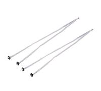 QUARKZMAN 2 Pcs Câble Plat Ruban IDC, Pas 2.54mm Largeur 7.5mm Longueur 100cm 6 Pin FC à FC Connecteur Plat Ruban Câble Jumper pour PC, Écrans LED