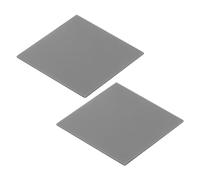 QUARKZMAN 2 Pcs Coussin Thermique 4.0W/m.K Silicone Isolé Résistant à Chaleur et aux Hautes Températures Coussins affaiblissement 40x40x1mm pour Radiateur d'Ordinateur Portable, Gris