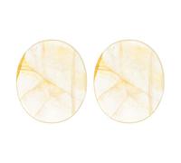 QUARKZMAN 2 Pcs Pierre De Relaxation Pour L'Anxiété, Cristaux De [Mots interdits] Jaune Phan-tom Pierres Naturelles Polies Pour La Méditation Et Le Yoga