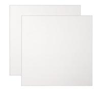 QUARKZMAN 2 Pcs Plaque En Titane naturel Grade TA1, 100x100x0.3mm Plaque En Titane Résistante À La Corrosion Pour Pièces Marines façonnage Chimique Machinesles Travail Des Métaux Artisanat