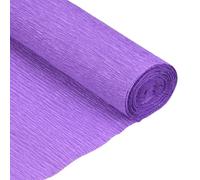 QUARKZMAN 2 Pcs Rouleau de Papier Crépon 210cm de Long 50cm de Large Papier Crepon pour la Cérémonie de Mariage, Diverses Grandes Décorations, Violet ClairPourpre Clair