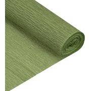 QUARKZMAN 2 Pcs Rouleau de Papier Crépon 210cm de Long 50cm de Large Papier Crepon pour la Cérémonie de Mariage, Diverses Grandes Décorations de Festivals, Jaune Vert