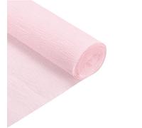 QUARKZMAN 2 Pcs Rouleau de Papier Crépon 210cm de Long 50cm de Large Papier Crepon pour la Cérémonie de Mariage, Diverses Grandes Décorations de Festivals, Rose Clair
