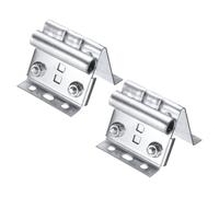 QUARKZMAN 2 Pcs Support Superieur Reglable Pour Porte De Garage, Supports Superieurs En Acier Carbone Pour Accessoires De Porte De Garage Endommages Et Portes Residentielles