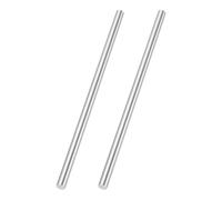 QUARKZMAN 2 Pcs Tige Acier 8mm Diamètre HSS Outil pour Barres de Tour 15cm de Long pour Perceuses à Engrenages, Aléseuses, Machines de Tournage, Axes Miniatures, Goupilles Cylindriques