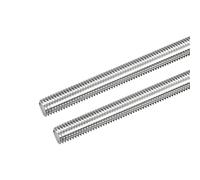 QUARKZMAN 2 Pcs Tige Filetée M10 x 150mm 1.5mm Pas de Filetage en Acier Inoxydable 304 Tiges Filetées Entièrement à Droite, Goujons de Barre pour Réparation, Bricolage