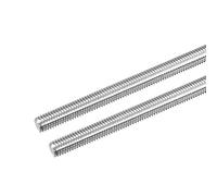 QUARKZMAN 2 Pcs Tige Filetée M8 x 200mm 1.25mm Pas de Filetage en Acier Inoxydable 304 Tiges Filetées Entièrement à Droite, Goujons de Barre pour Réparation, Bricolage