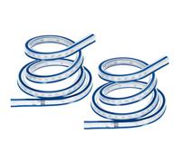 QUARKZMAN 2 Pièces 36 Pouces 90cm Règle Courbe Peut Être Courbée Bleu | Flexible, pour Dessin Couture Ingénierie