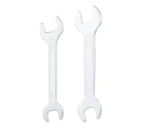 QUARKZMAN 2 pièces ourche double 14mm x 17mm Acier au carbone | 16mm x 18mm, en U, Ultra fin, Super fin, Métrique, pour espace restreint