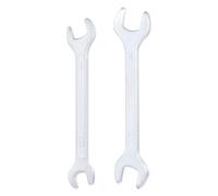 QUARKZMAN 2 pièces ouble ouverte super mince en U 8x10mm 12x14mm | Ultra mince, Acier au carbone, pour espace étroit, Métrique