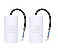 QUARKZMAN 2 Pièces Condensateur CBB60 70µF 450V AC 50/60Hz 50.5x102mm