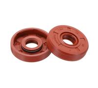 QUARKZMAN 2 Pièces Joint d'huile TC 10x30x7mm Double Lèvre | Caoutchouc FKM, Haute Pression, Métrique, avec Ressort, pour Moteurs Automobiles, Pompes à Eau, Embrayage