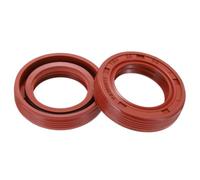 QUARKZMAN 2 Pièces Joint d'huile TC 20x32x7mm Double Lèvre | Joint d'arbre rotatif avec ressort, Caoutchouc FKM, Haute Pression, pour moteurs automobiles, pompes à eau et embrayage