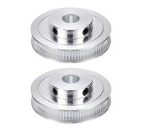 QUARKZMAN 2 pièces Poulie GT-2 Roue Synchrone 80 Dents Alésage 12mm