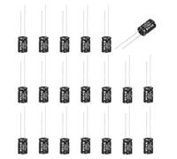 QUARKZMAN 20 Pcs 47uF 50V Condensateur Électrolytique Non Polarisé 8x12mm