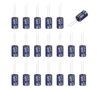 QUARKZMAN 20 Pcs Condensateur Électrolytique Non Polarisé 4,7uF 100V