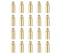 QUARKZMAN 20 Pcs PogoPins À Ressort 8mm, Connecteur De Test De Courant En Cuivre Doré Pour Conductivité Électrique