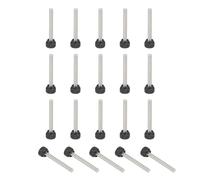 QUARKZMAN 20 Pcs Vis À Molette Filetée, M5 x 40mm Vis Pour Bras De Montage De Moniteur En Acier Inoxydable Boutons De Serrage Molette Pour Ordinateur TV