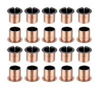 QUARKZMAN 20 Pièces Coussinet Collerette Alésage 14mm Longueur 17mm