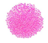 QUARKZMAN 2000 Pcs Perles De Verre En Vrac, 4mm Mini Perles De Verre Lâches Pour DIY Boucles D'Oreilles, Colliers, Bracelets, Création De Bijoux, Rose Rouge