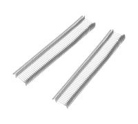 QUARKZMAN 2000pcs Accessoires D'étiquetage Standard de Prix, 10mm Attache d'étiquette de Vêtements de Pistolet en Plastique, pour Magazin, Boutique, Vêtements, Sac, Artisanat, Bagages, Gris
