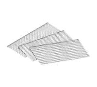 QUARKZMAN 2000Pcs Clous Brad Galvanisés 16 Gauge, Longueur 1-1/2", Clous de Finition Droits, Clous en Acier Galvanisé pour Travail du Bois et Construction