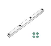 QUARKZMAN 200mm HGR15 Rail Linéaire, Rail De Guidage Linéaire En Acier À Roulement Pour DIY CNC Routers Lathes Mills Équipements Automatiques