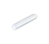 QUARKZMAN 200pcs Caoutchouc Fin Bouchons 2mm ID Vinyle PVC Rond Fin Capuchon Couvercle Vis Filetage Protecteurs Clair