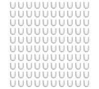 QUARKZMAN 200Pcs Embouts Spirale Pour Couture, 13x10x3mm Embouts En Acier Carbone Pour Corset Spirale Pour Robe De Mariée Costume DIY Décoration Artisanat