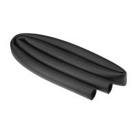 QUARKZMAN 20mm x 30mm 1m Mousse Poignée Tube Flexible Antidérapant Noir | pour Meubles et Industrie et Équipement électronique