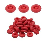 QUARKZMAN 20Pcs Bouchons De Calfeutrage Ajustement Universel Bouchons Reutilisables Pour Tubes De Calfeutrage Outil De Finition Pour Scellement Et Conservation Rouge