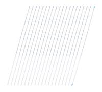 QUARKZMAN 20Pcs Câble Plat Flexible Ruban FFC Fin, 5 Broches Pas De 0.5mm Longueur 250mm (Type A) Pour LCD Imprimante 3D Caméra Ordinateur Portable Audio