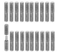 QUARKZMAN 20Pcs Charnières À Barillet Soudables, 3-1/8" x 9/16" En Acier Au Carbone Lourdes Détachables À Souder Pour Metal Gate Swing Door Trailer Ramp