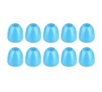 QUARKZMAN 20Pcs Embouts de Bouchon de Cloche en Plastique Bleu Clair | Embouts de Verrouillage de Cordon, Capuchon de Bascule, Fermoirs de Corde pour Vêtements Sac à Dos Cordon de Serrage