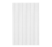 QUARKZMAN 20pcs Foret Hélicoïdal Extra Longue Perceuse Mèches, 0,8mm HSS Perceuse Mèche avec Haute-Vitesse Acier Droit Tige 120mm Longueur pour Métal Boiserie Plastique Aluminium Alliage