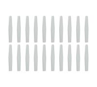 QUARKZMAN 20pcs Limes Et Polissoirs À Ongles, 100/180 Grain Double Face Eponge Polissoir Pour Manucure Professionnelle Ongles Acryliques, Ongles Naturels, Gris