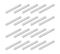 QUARKZMAN 20pcs M4x40mm Goupille Cylindrique Étagère, Goujons Cylindriques Acier Inoxydable 304, Support Cheville d'Étagère Fixation pour Fabrication Industrie Mécanique Installation Meuble