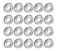 QUARKZMAN 20pcs MF85ZZ Bride Bille Roulement Chrome Acier Bride Roulements | 5x8x2,5mm, Double Blindé
