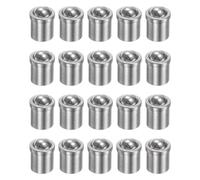 QUARKZMAN 20pcs Plongeurs Ressort Bille 5x6mm 304 Acier Inoxydable Perles Positionnement Précision Plongeurs Ressort Bille Verrou Pour Porte Armoire Dispositifs Mécaniques Pinces