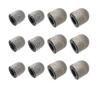 QUARKZMAN 20pcs Stylet Stylo Pointes Conductrice Maillage Fibre Capacitif Tactile Écran Stylos Astuce Universel Remplacement 5mm 6mm