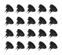 QUARKZMAN 20Pcs Ventouses pour Aquarium, Porte-Tubes pour Tuyaux d'air De 5mm, Pinces Ventouses pour Tuyaux d'air pour Tuyaux d'air ID Aquarium, Noir
