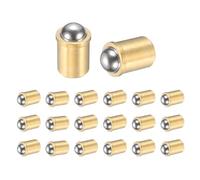 QUARKZMAN 20pcs Vis à Billes en Acier Inoxydable 304, 10mm Dia. Plongeur Verrou à Bille à Ressort de Précision Force d'Extrémité 70N pour Loqueteau Dispositifs Mécaniques Meubles (12x20mm)