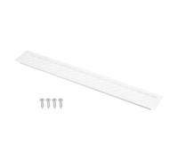 QUARKZMAN 22 x 3 Pouce Ouvertures De Conduit Grille D'Aération Blanc