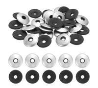 QUARKZMAN 220Pack Rondelles D'Étanchéité En Acier Au Carbone Avec Joint EPDM, #12 x 3/4" Rondelle De Coussin Néoprène Pour Vis Boulons Machines (M5.5x19mm)