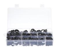 QUARKZMAN 225pcs Snap in Cable Hose Bushing Grommet Protector Mounted Dia 5/16" 29/64" 1/2" 5/8" 3/4" 25/32" 55/64" 1"