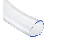 QUARKZMAN 22mm x 25mm 3Pi Transparent Vinyle Tube x 1PCS Plastique Flexible Tuyau Tube pour Industriel Agricole Ingénierie, [PVC]