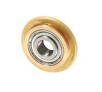 QUARKZMAN 22mmx6mmx6mm Tungstène Carbure Tuile Coupeur Roue x 1 Pièce Titane Revêtement Coupeur Rechange Roue pour Porcelaine et Céramique Tuile